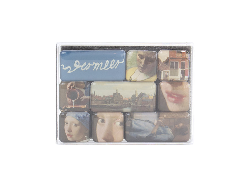 Mini Magnete Set, Johannes Vermeer