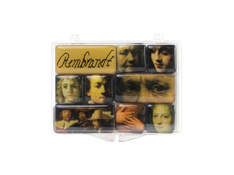 Mini Fridge Magnet Set, Rembrandt