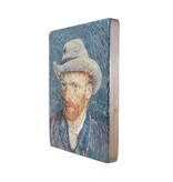 Maestros en madera, Autorretrato, Vincent van Gogh,  300 x  195 mm