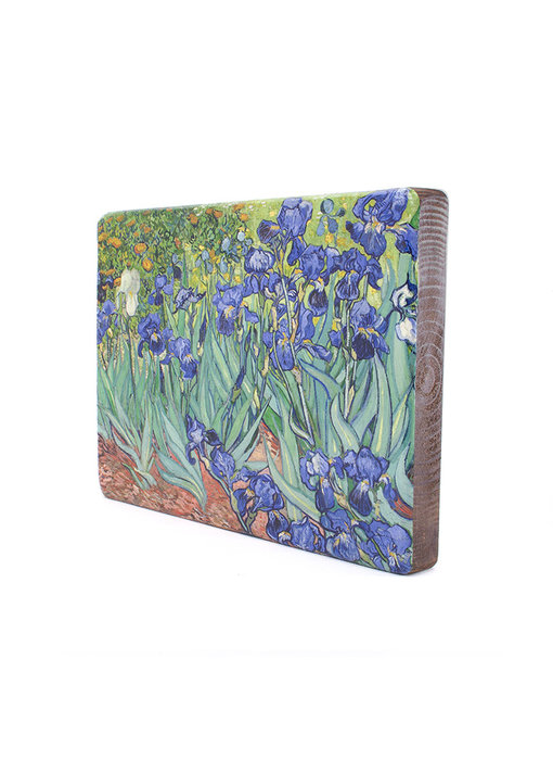 Masters-on-wood,  Irises, Vincent van Gogh