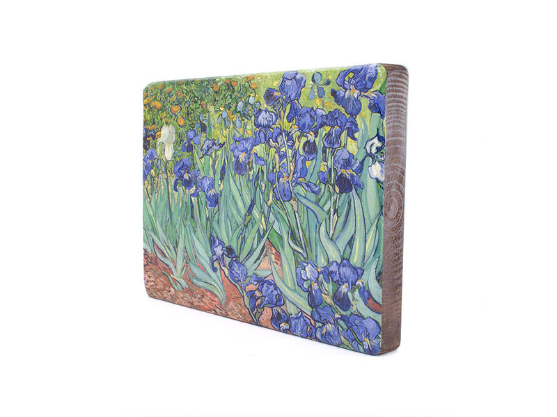 Maîtres-sur-bois, Irises, Vincent van Gogh,  300 x  195 mm