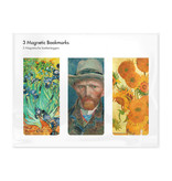 Set of 3, Magnetic bookmark, Vincent van Gogh  2