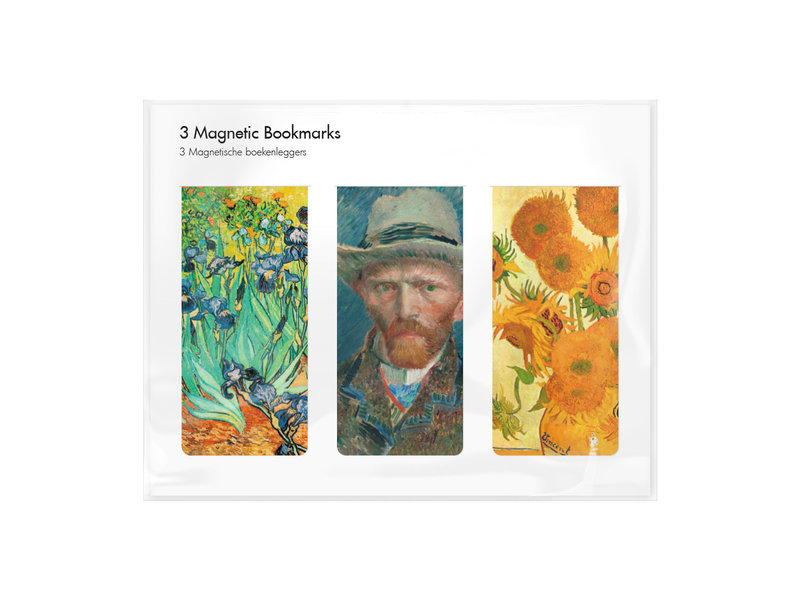 3er-Set, magnetisches Lesezeichen,  Vincent van Gogh 2