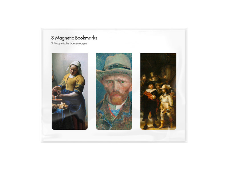 Set van 3, Magnetische boekenleggers, Rijksmuseum 2