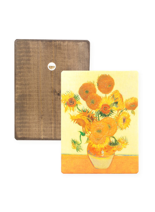 Masters-on-wood,  Sunflowers, Vincent van Gogh