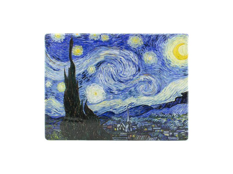 Maestros en madera, La noche estrellada, Vincent van Gogh,  300 x  195 mm