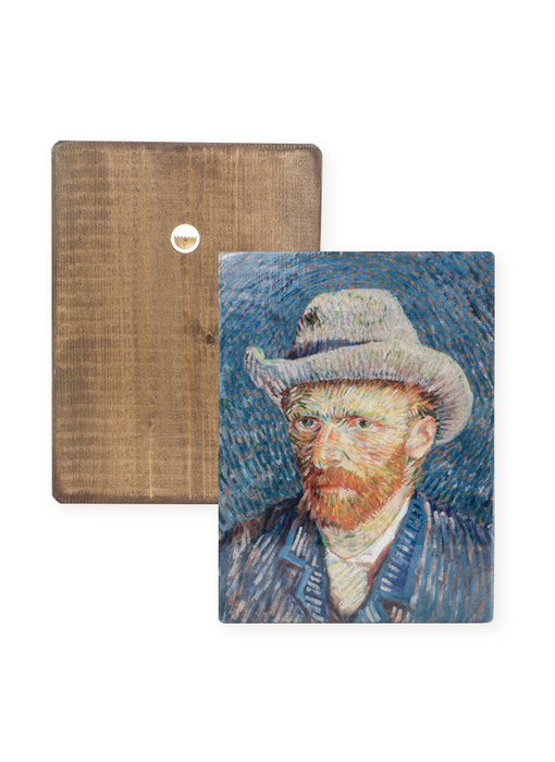 Masters-on-wood,  Selfportrait, Vincent van Gogh
