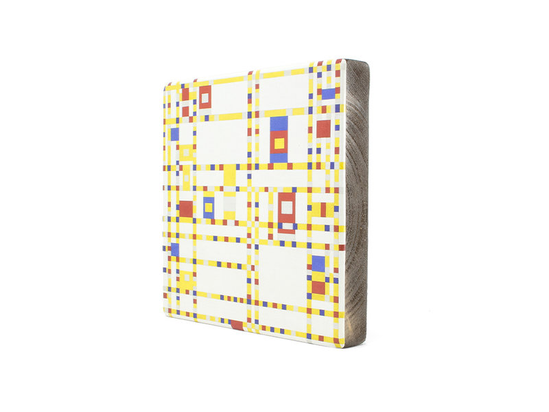 Masters-on-wood,  Mondrian, Broadway Boogie Woogie