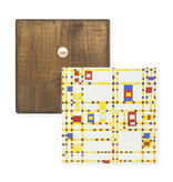 Meister auf Holz, Mondrian , Broadway Boogie Woogie