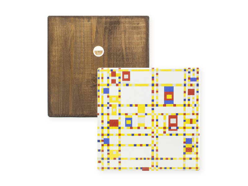 Maestros en madera, Girasoles, Mondrian , Broadway Boogie Woogie