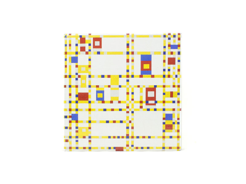 Masters-on-wood,  Mondrian, Broadway Boogie Woogie