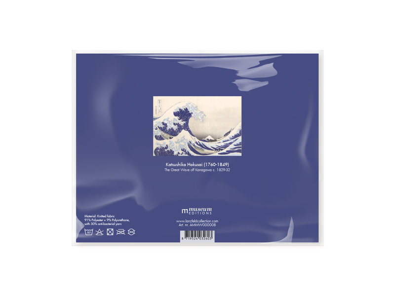 Face mask, Hokusai, The Great Wave LF