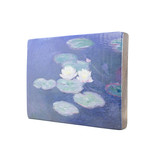 Masters-on-wood,   Monet, Water Lilies in evening light