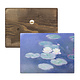 Maestros en madera,  Monet, nenúfares en la luz del atardecer