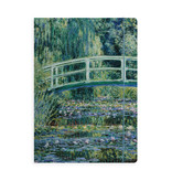 Portfolio with elas.tic closure A4 , Monet, Monet, Japanese bridge