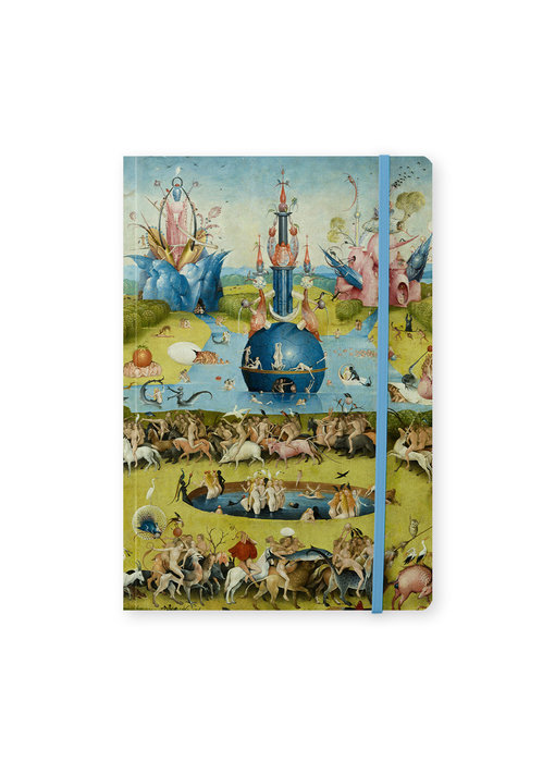Cuaderno de tapa blanda, A5,  Jheronimus Bosch, Jardín de las delicias