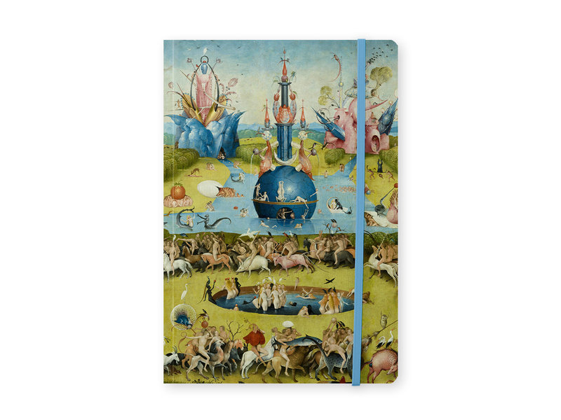 Carnet à couverture souple, A5,Jheronimus Bosch, jardin des délices terrestres