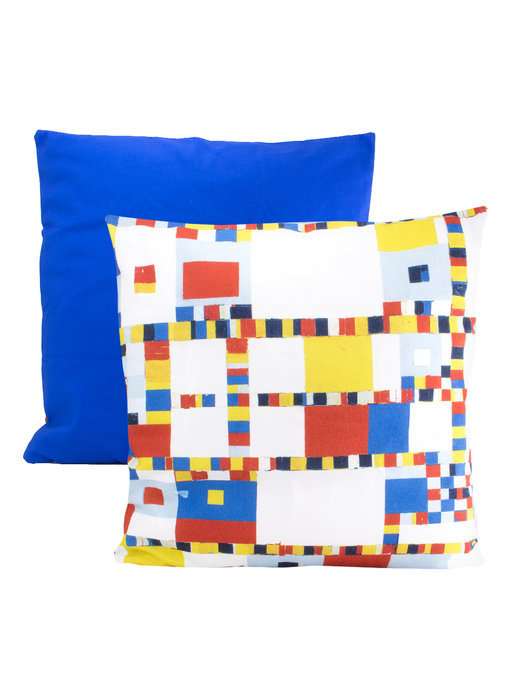 Cushion cover, 45x45 cm,  Mondrian, Victory Boogie Woogie