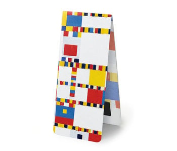 Magnetische Boekenlegger, Mondriaan,  Victory Boogie Woogie