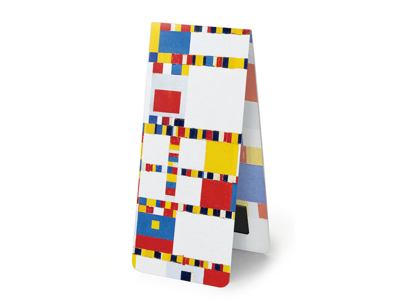 Set van 3, Magnetische boekenleggers Piet Mondriaan