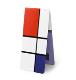 Set of 3, Magnetic bookmark Mondrian