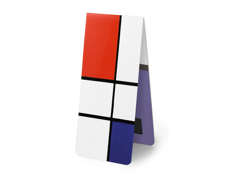 Set of 3, Magnetic bookmark Mondrian