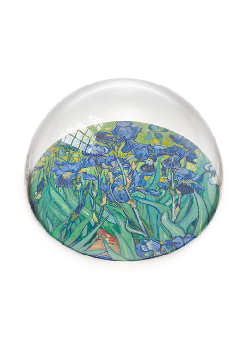 Glass Dome,  Irises, Vincent van Gogh