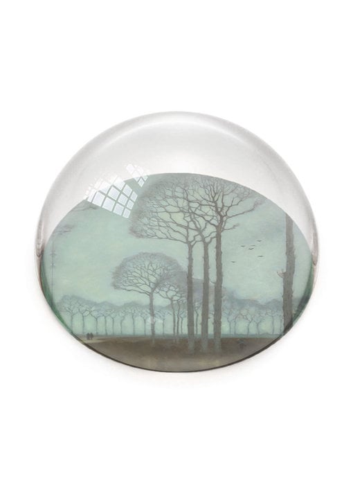 Glass Dome,   Jan Mankes, Row of trees