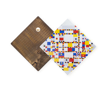 Masters-on-wood, Mondriaan, Victory Boogie Woogie