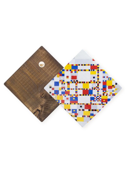 Masters-on-wood, Mondriaan, Victory Boogie Woogie