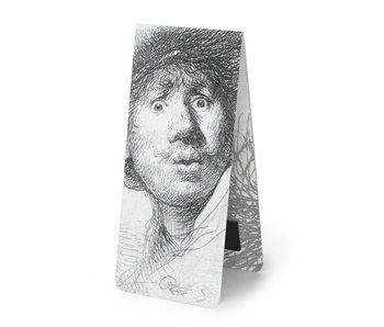 Marque-page magnétique, Rembrandt, regard surpris