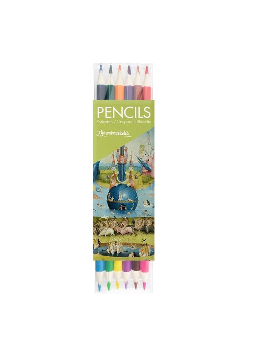 Ensemble de crayons de couleur, Le Jardin des délices, Jheronimus Bosch