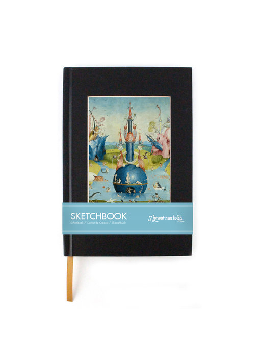 Cuaderno de dibujo de postal, El jardín de las delicias, Jheronimus Bosch
