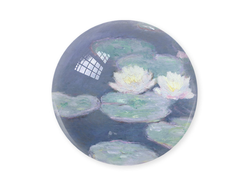 Paperweight, Water lilies By evening light, Monet