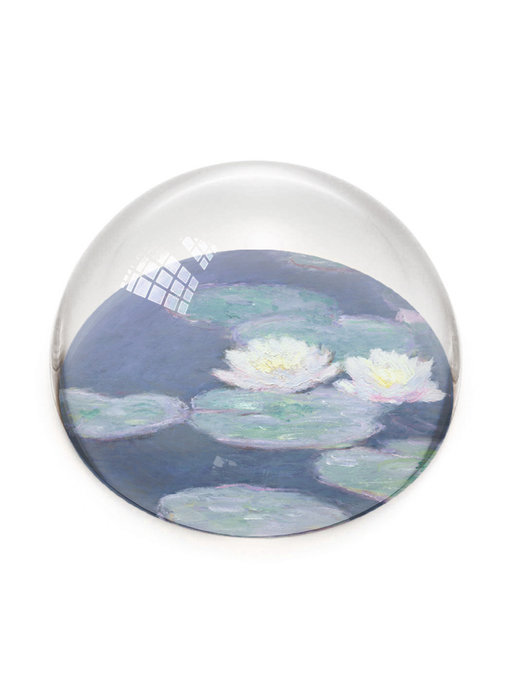 Glass Dome, Water lilies By evening light, Monet