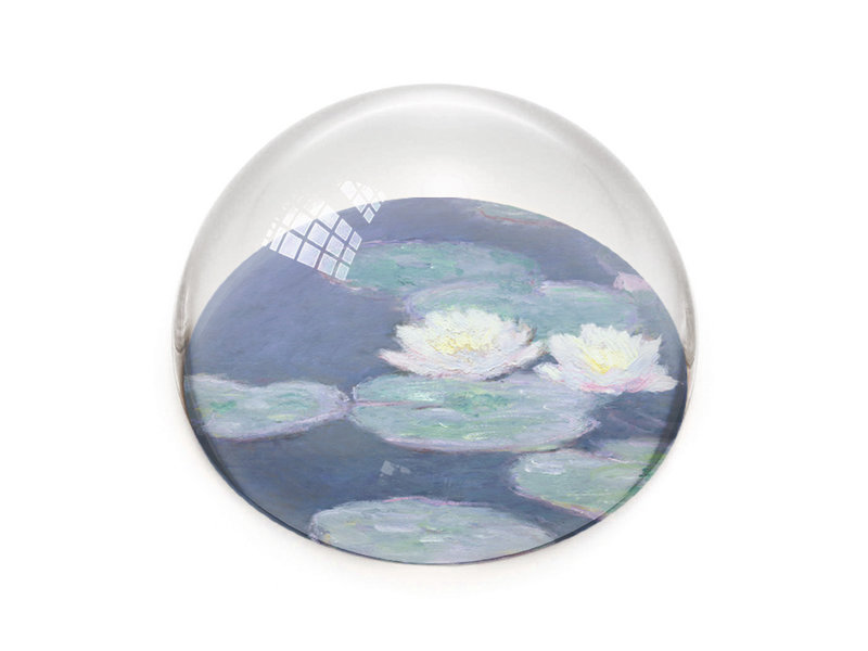 Paperweight, Water lilies By evening light, Monet