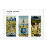 Set of 3, Magnetic bookmark Hieronymus Bosch