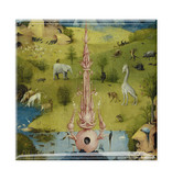 Kühlschrank magnet,  Der Garten der Lüste, Hieronymus Bosch  1
