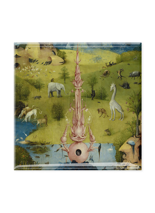 Magnet de réfrigérateur,  Le Jardin des délices, Jheronimus Bosch 1