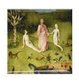 Imán de nevera, paseo marítimo, El jardín de las delicias, Jheronimus Bosch 2