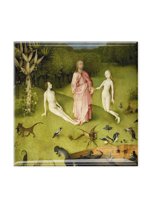 Kühlschrankmagnet,  Der Garten der Lüste, Jheronimus Bosch  2