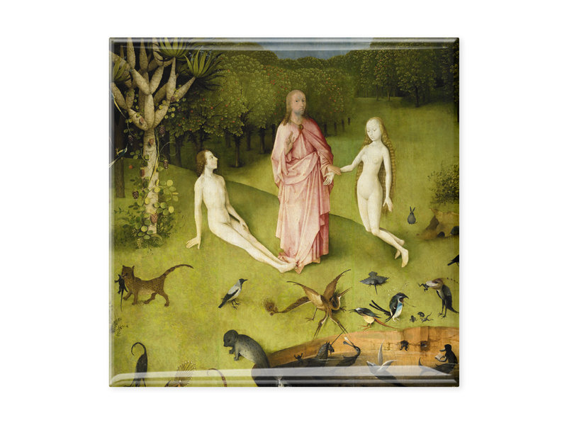 Imán de nevera, paseo marítimo, El jardín de las delicias, Jheronimus Bosch 2