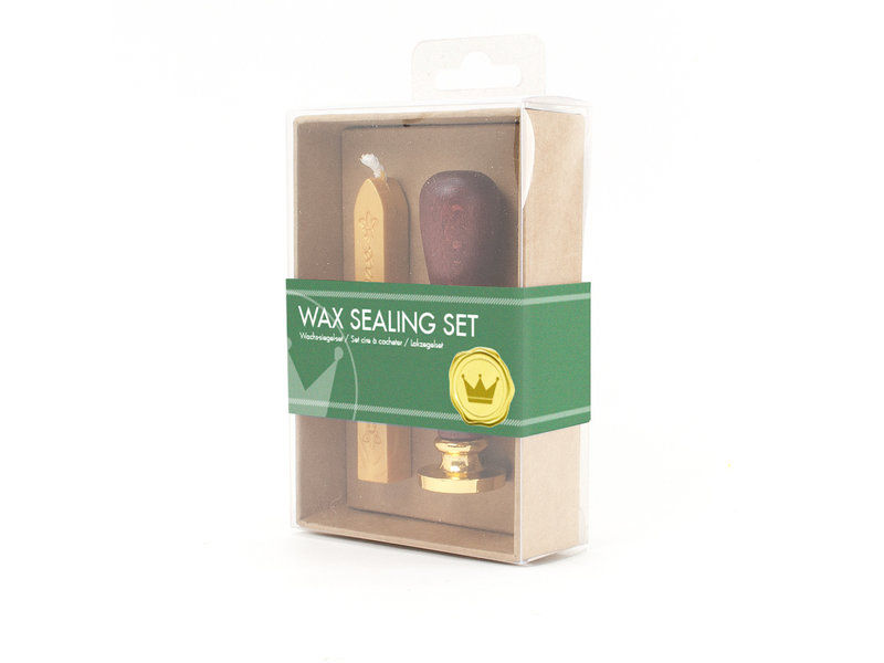 Wax sealing set, Crown stamp  Museum Webshop - Museum-webshop