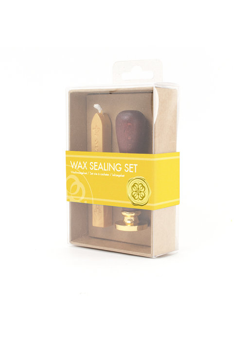 Wax sealing set, Cross stamp