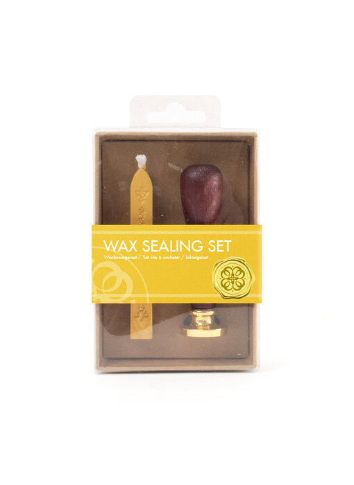 Wax sealing set, Cross stamp