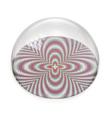 Paperweight, optical Art , coloured