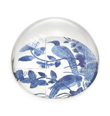 Paperweight, Delft Blue birds, Rijksmuseum