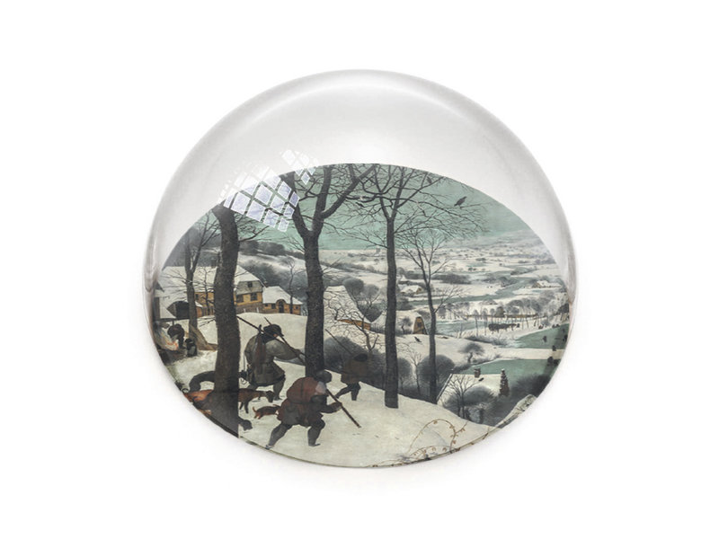 Briefbeschwerer,  Brueghel, Jäger im Schnee