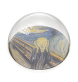 Pisapapeles de vidrio, Munch, el grito