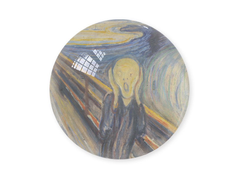 Paperweight, Munch, The scream